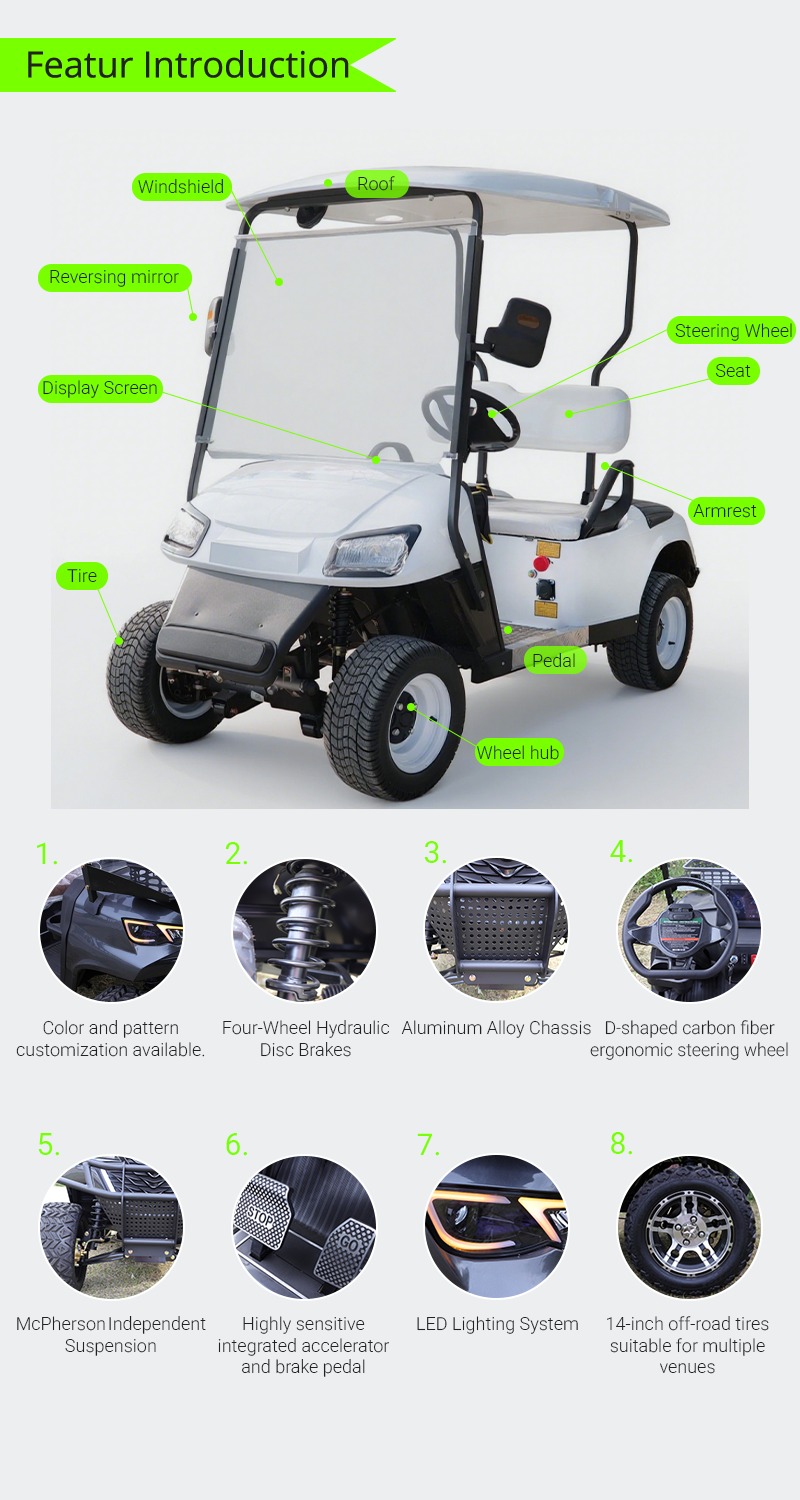 Wholesale Golf Cart Vehicle Manufacturer