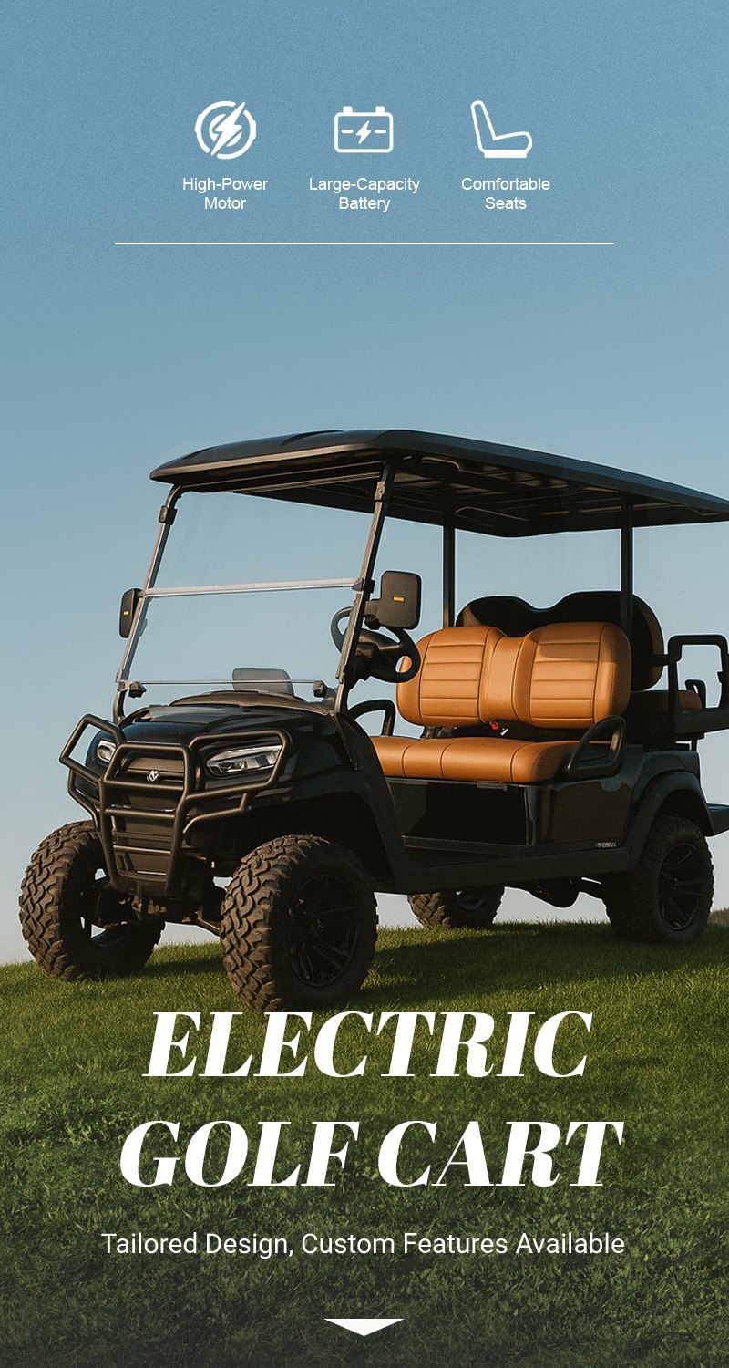4-Sitzer-Elektro-Golfwagen 4-Sitzer-Elektro-Golfwagen